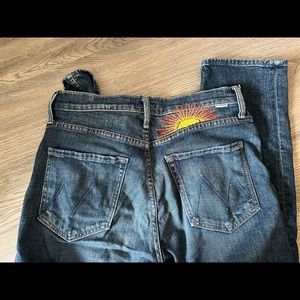 Mother Sunburst Jeans! Perfect condition size 27